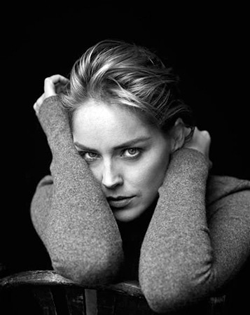 Sharon Stone by Peter Lindbergh 1995 Harper's Bazaar