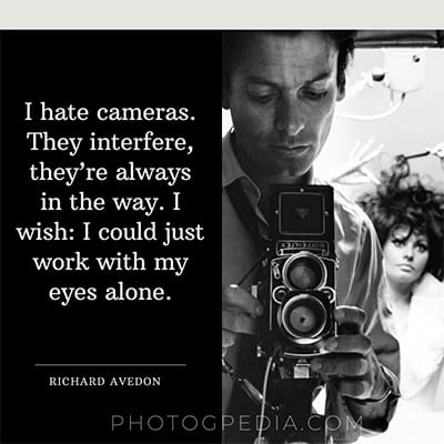 I Hate Cameras Avedon