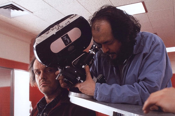 Kubrick and Nicholson, The Shining