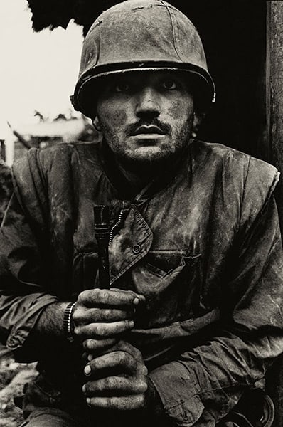 Shell Shocked Soldier, Don McCullin, Vietnam