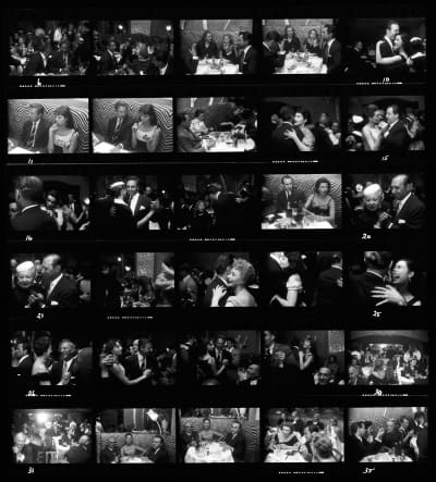 Garry Winogrand Contact Sheet