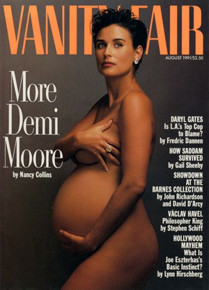 Demi Moore, Annie Leibovitz