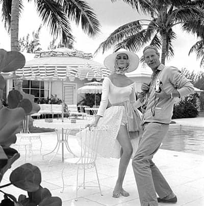 Norman Parkinson and Carmen Dell'Orefice