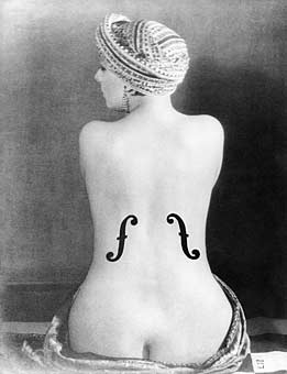 Violin of Ingres, Man Ray