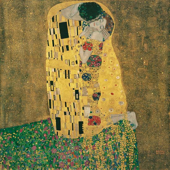 The Kiss by Gustav Klimt, Famous Painter Quotes