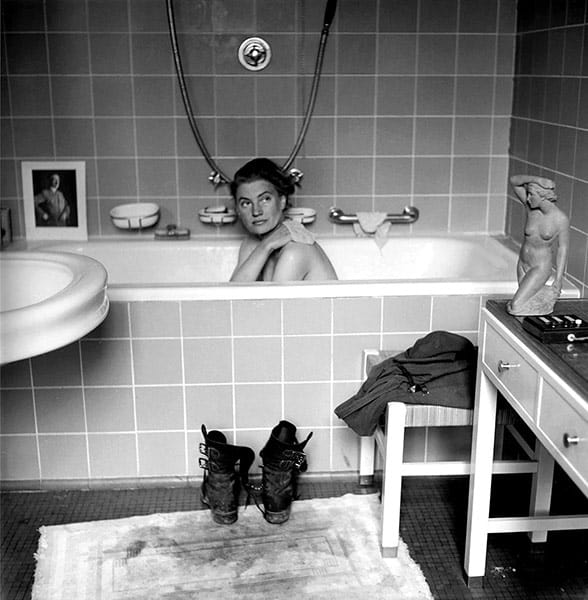 Lee Miller in Hitler's bath