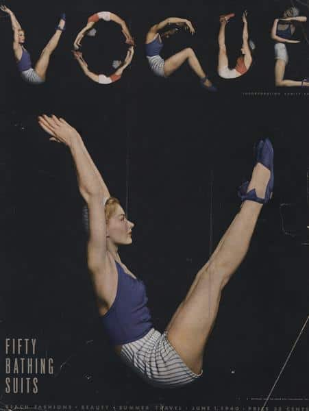 Vogue 1940 Cover, Horst