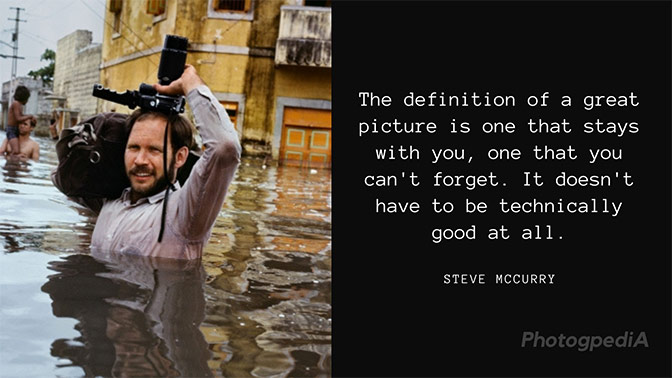 Steve McCurry Quotes 1