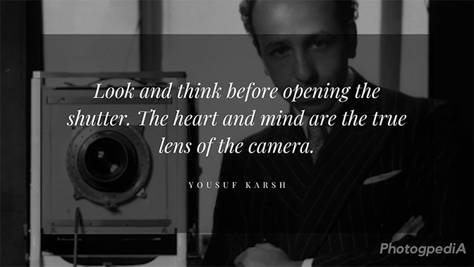 Yousuf Karsh Quotes 1