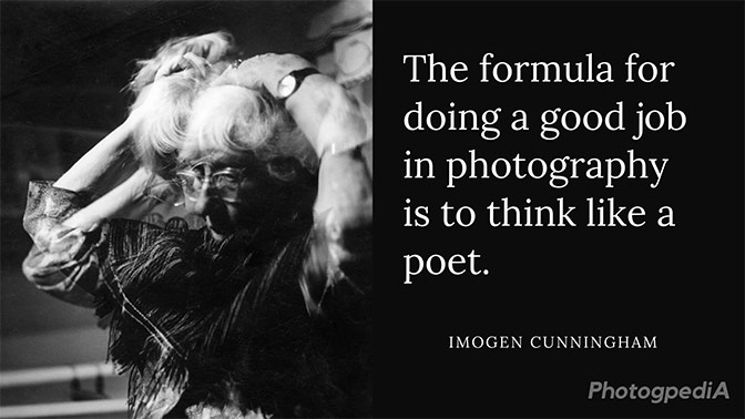 Imogen Cunningham Quotes 2